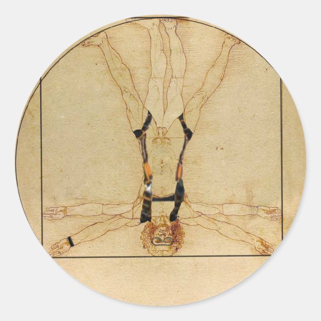 Adesivo da Vinci Skydiving (Frente)