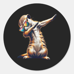 Adesivo Dab Surikate Dançante Meerkat