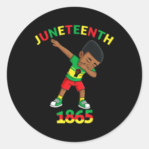 Adesivo Dabbing Black King 1865 Brown Skin Boys