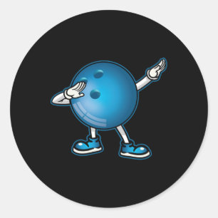 Adesivo Dabbing Boliche Ll Tee Kids Boys Dab Dance Gifes