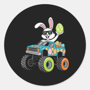 Adesivo Dabbing Bunny Felz pascoa Monster Truck Boys Mens