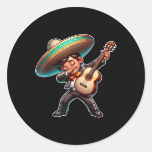 Adesivo Dabbing Mariachi Cinco De Mayo Kids Boys Mexicanos