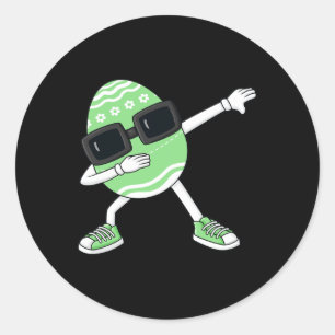 Adesivo Dabbing Páscoa Day, Diversão de Ovo Boys Meninas C
