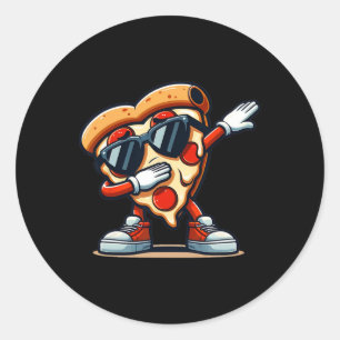 Adesivo Dabbing Pizza Pizza Dancing Pizza Love Birthday Pa