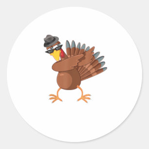Adesivo Dabbing Turkey Shirt Thirt Thatitude Boys Kids Tu