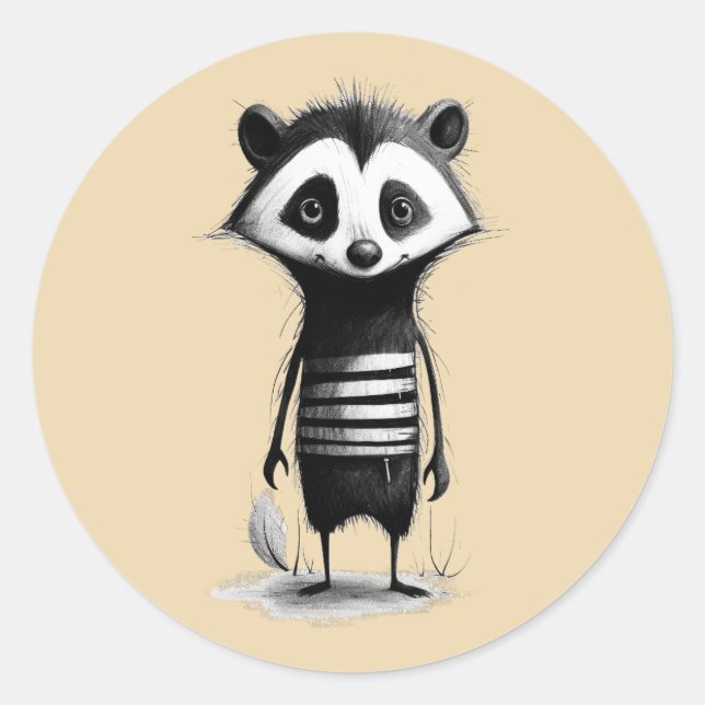 Adesivo Dachs badger (Frente)