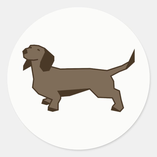 Adesivo Dachshund (Frente)