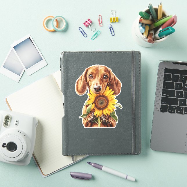 Adesivo Dachshund (Capa para iPad)