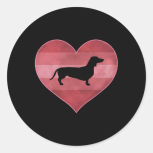 Adesivo Dachshund Day He Love
