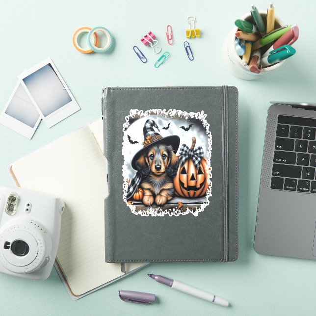 Adesivo Dachshund Dog Halloween (Capa para iPad)