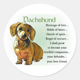 Adesivo Dachshund Gifts