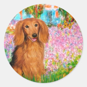 Adesivo Dachshund (Sable LHS) - Jardim