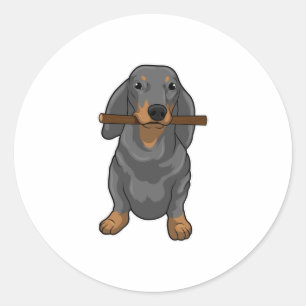 Adesivo Dachshund Stick