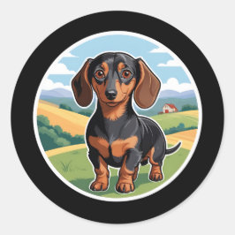 Adesivo Dachshund Sticker