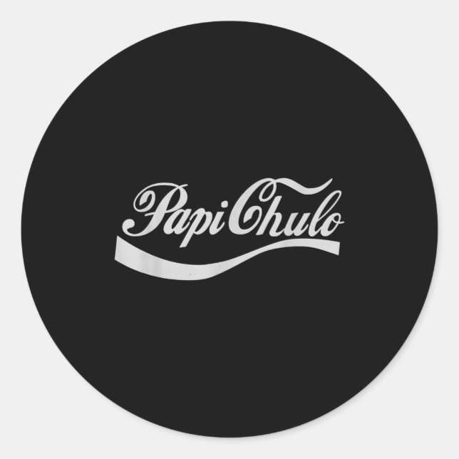 Adesivo Dad Gift Father's Day Pa Chulo Mexican  (Frente)