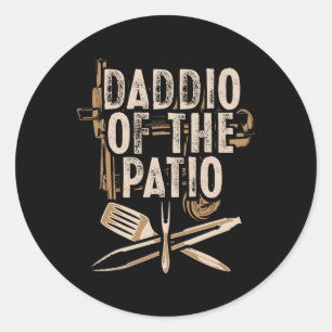 Adesivo Daddio Da Carne Fumante De Churrasco De Patio