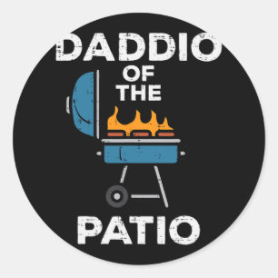 Adesivo Daddio Do Churrasco Engraçado Do Patio Pai Rbecue