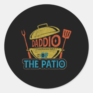 Adesivo Daddio Do Patio Vintage Churrasco Grill Rbecue Fat