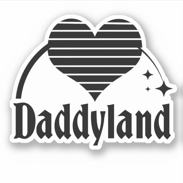 Adesivo Daddyland (Frente)