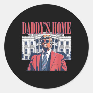 Adesivo Daddys Home, Trump 2024, Retire a América