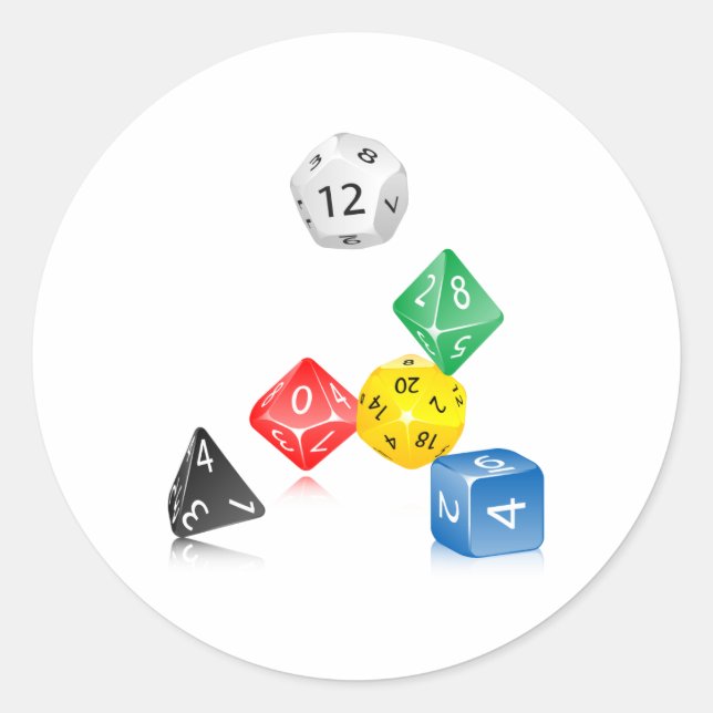 Adesivo Dados (Frente)
