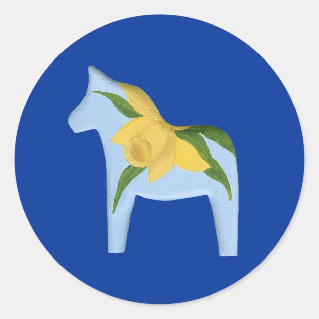Adesivo Daffodil Horse Sticker (Frente)
