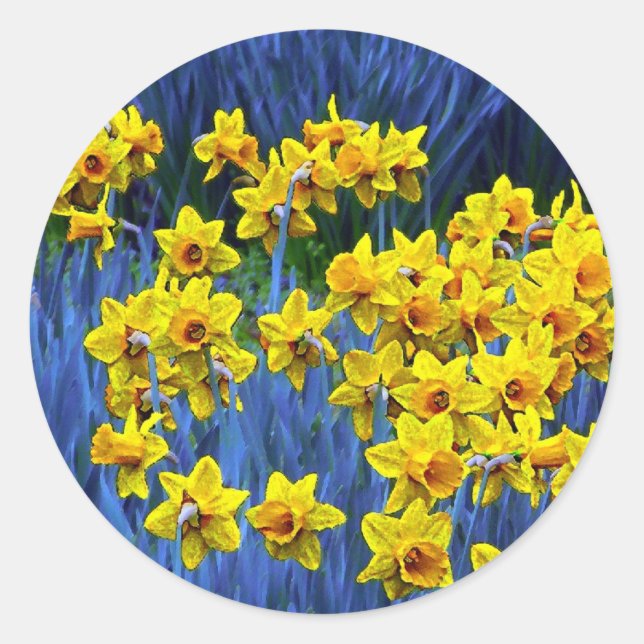 Adesivo Daffodil Primavera Fantasy (Frente)