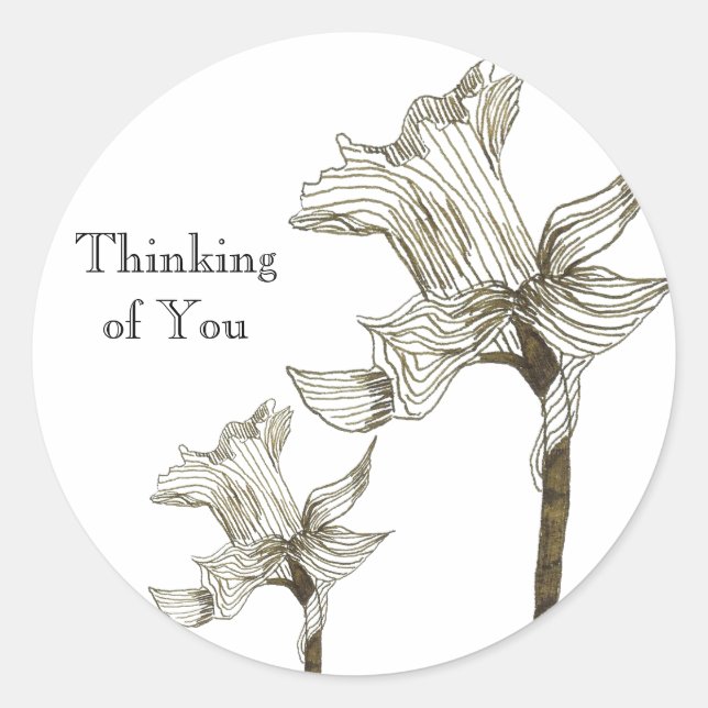 Adesivo Daffodil Sticker (Frente)