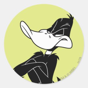 Adesivo DAFFY DUCK™ com braços cruzados