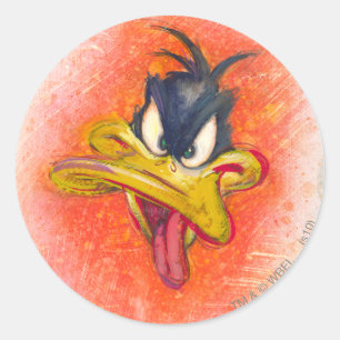 Adesivo DAFFY DUCK™ em laranja