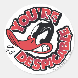 Adesivo DAFFY DUCK™ - Você é Desprezível
