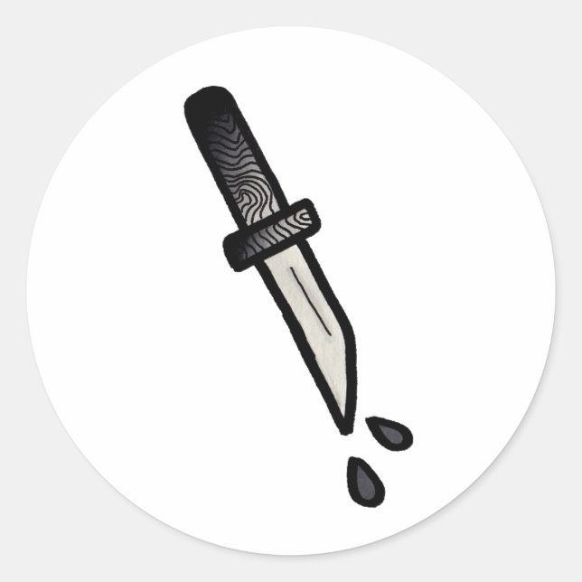 Adesivo DAGGER // Stickers. (Frente)