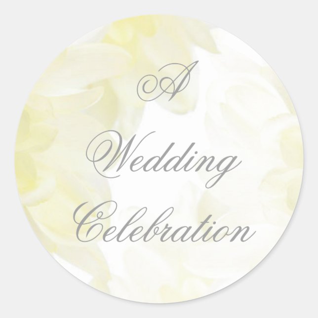 Adesivo Dahlia Wedding Sticker (Frente)