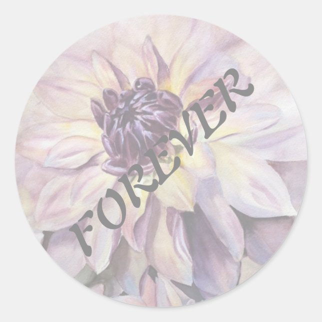 ADESIVO DAHLIA WEDDING STICKERS (Frente)