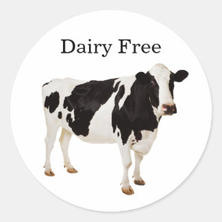 Adesivo Dairy Free Stickers