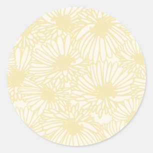 Adesivo Daisy Blooms - Creme de Chantilly