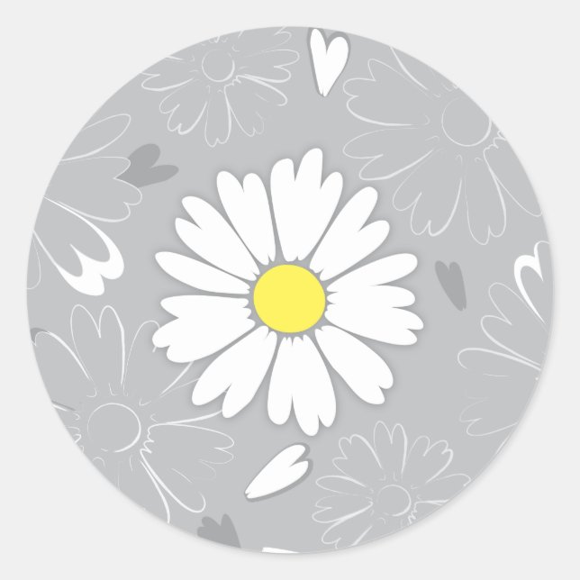 Adesivo Daisy Flower de Eilin (Frente)