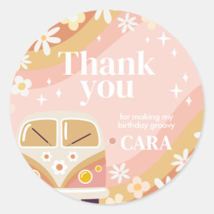 Adesivo Daisy Groovy Uma Festa de aniversário