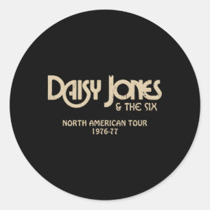 Adesivo Daisy Jones The Six North American Tour 1976-77