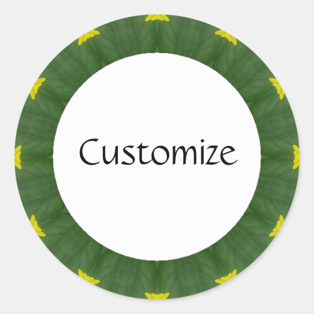 Adesivo Daisy Mandala Modelo 41 (Frente)