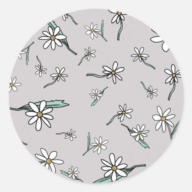 Adesivo Daisy Sticker (Frente)