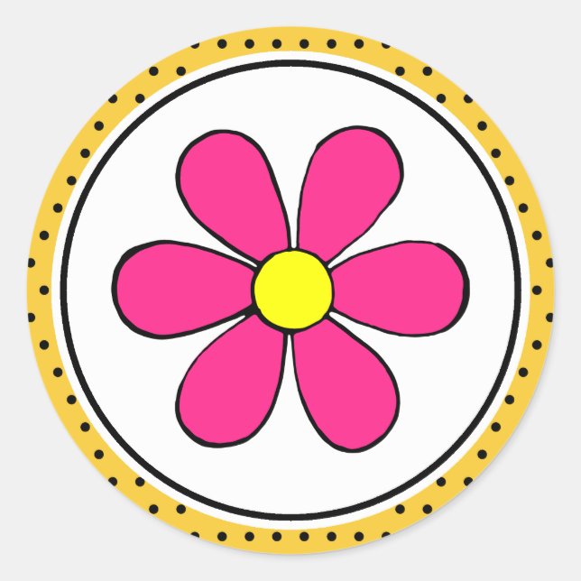 Adesivo Daisy Stickers (Frente)