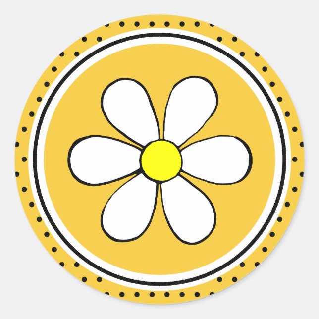 Adesivo Daisy Stickers (Frente)
