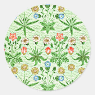 Adesivo Daisy, vintage do padrão William Morris.