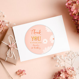 Adesivo Daisy Wild One First primeiro aniversario Girl Flo