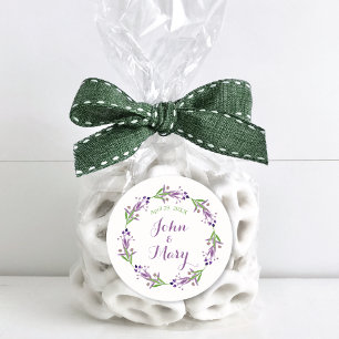 Adesivo Daît Foliage Watercolor Wreath Wedding