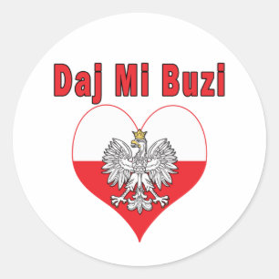 Adesivo Daj Mi Buzi Eagle Heart