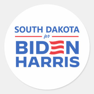Adesivo Dakota do Sul para Biden Harris
