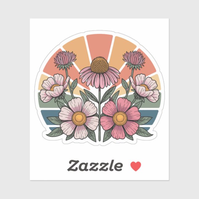 Adesivo Dakota Floral Wildflower (Folha)