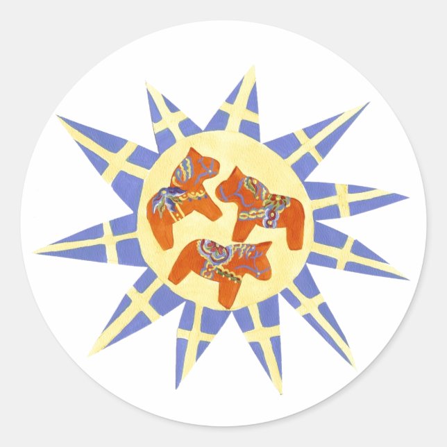 Adesivo Dala Horse Sticker (Frente)